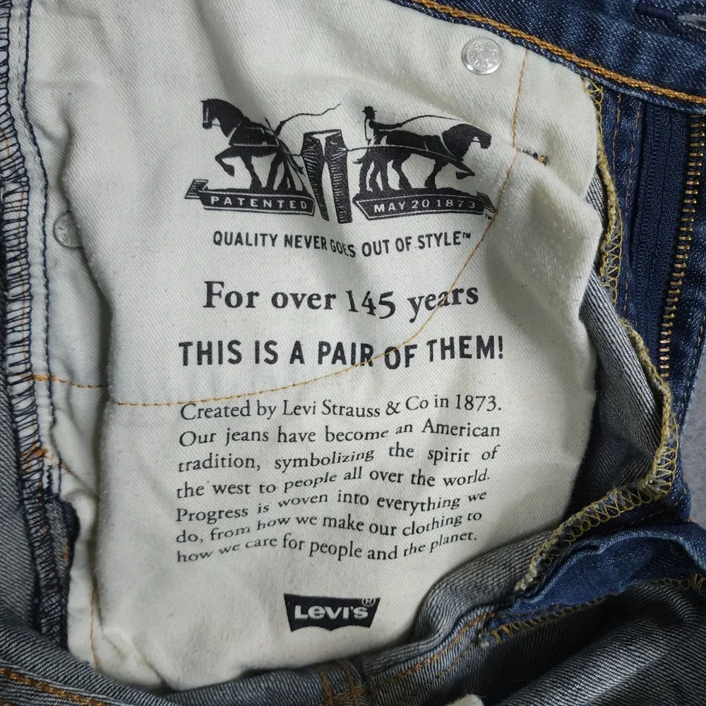 Levi's 527 Slim Bootcut Jeans Mens 30x30 Blue Denim Medium Wash